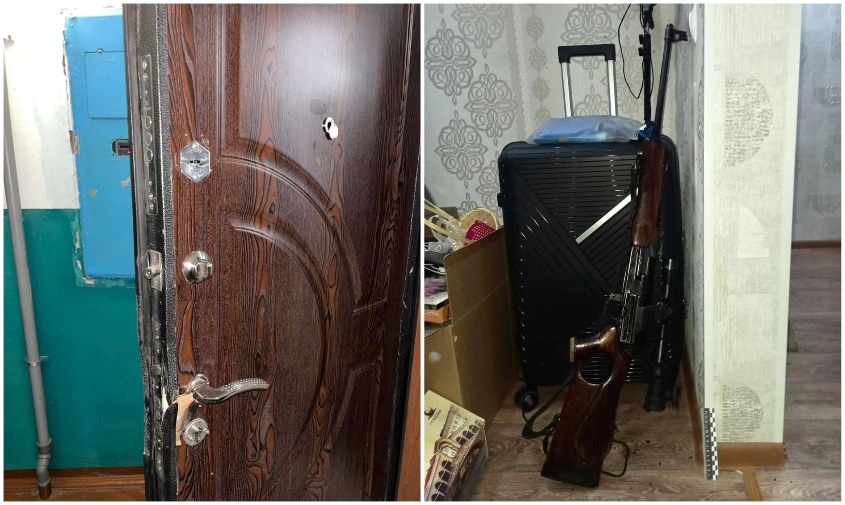 соцсети: в белогорске мужчина с оружием погиб в собственной квартире