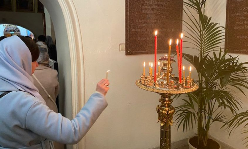 православные амурчане отмечают праздник пасхи
