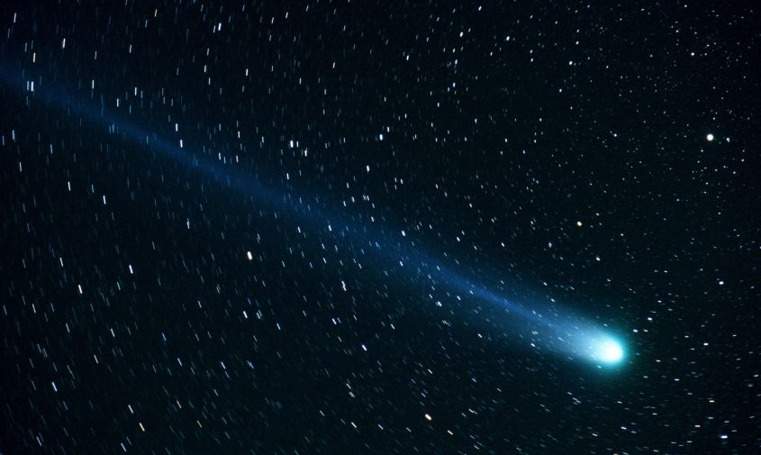 зеленую комету можно будет увидеть в небе в ночь с 1 на 2 февраля
