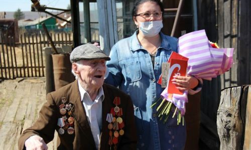 для единственного участника вов в сковородинском районе устроили праздник
