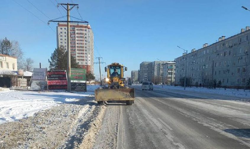 какие улицы в благовещенске почистили от снега и наледи
