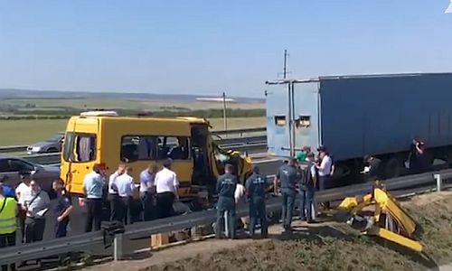 девять человек погибли в дтп с автобусом в крыму