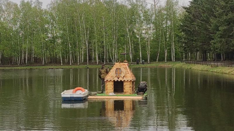теремок из сказки: у лебедей из ивановки появился новый дом со всеми удобствами
