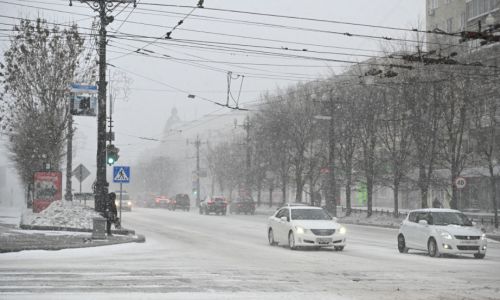 снежный циклон обрушился на приморье и хабаровский край
