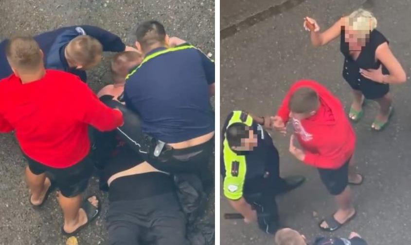Все соседи говорили спасибо: благовещенец сообщил в полицию о нетрезвой компании в автомобиле (ФОТО)
