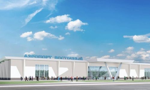 дизайнеры показали эскиз будущего аэровокзала космодрома восточный