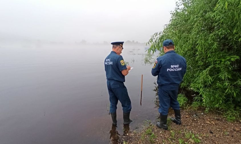 забайкалье уходит под воду после прошедших дождей
