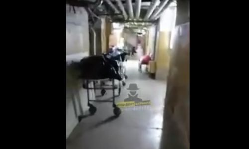 подвал российского госпиталя переполнен трупами погибших от коронавируса
