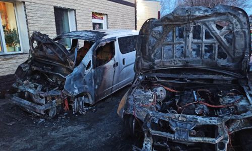 в белогорске ночью сгорели машины двух депутатов горсовета