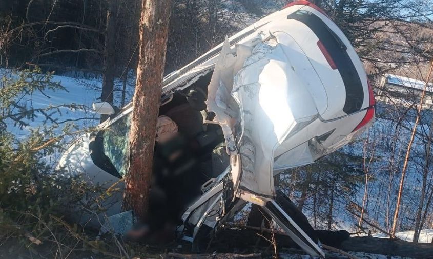 Смертельное ДТП в Тындинском округе: водитель погиб, двое детей в больнице