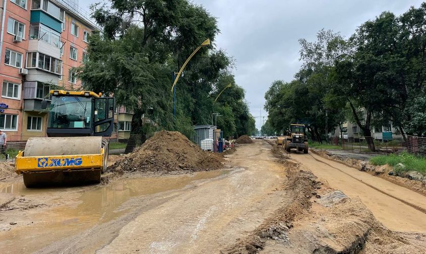 горячая вода должна вернуться на четырех улицах благовещенска 
