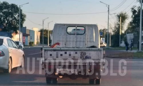 в благовещенске замечен грузовик с торчащей из кузова окровавленной рукой
