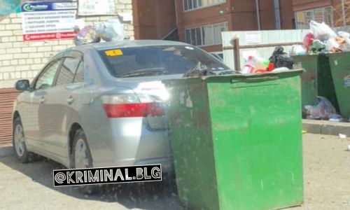 «неуловимый мусорщик 4»: в благовещенске водителя-новичка наказали за парковку возле контейнеров

