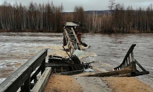 смытый весной мост между тындой и чильчи должны восстановить к концу декабря

