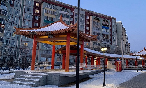 фонари в китайском стиле украсят парк дружбы в благовещенске
