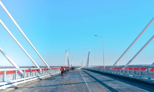 разрешение на ввод моста через амур в эксплуатацию ожидается в мае
