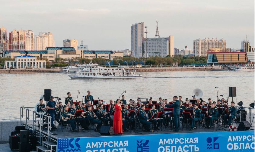 в приамурье впервые пройдет фестиваль военных оркестров «виват, амур!»