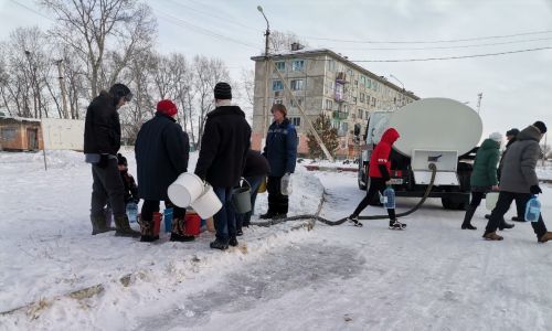 в селе ромненского района перемерз водовод, без водоснабжения осталось 330 человек