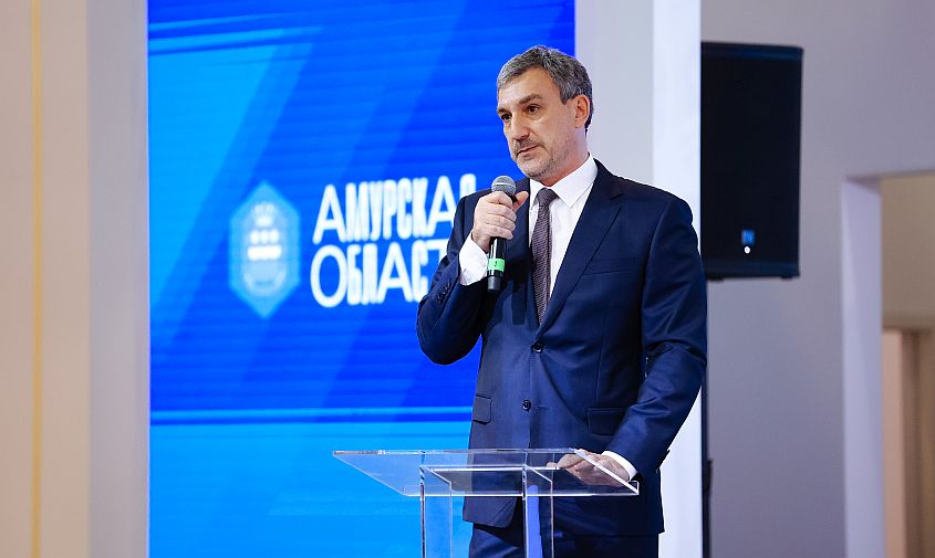 губернатор амурской области презентовал регион на выставке-форуме «россия»
