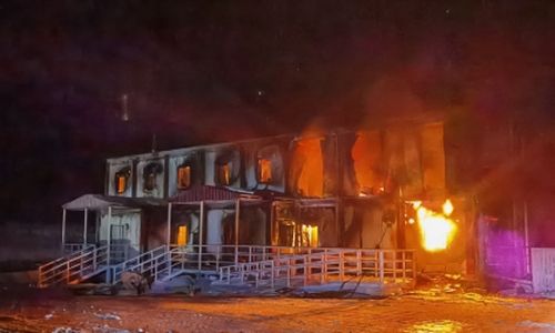 в красноярском крае дотла сгорел аэропорт, который некому было тушить