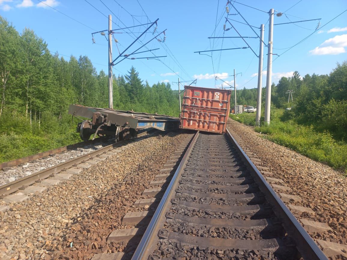 Восстановлено движение поездов по одному пути ЗабЖД