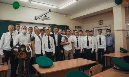 будущие пограничники из гимназии № 25 стали участниками всероссийского марафона «новое знание»
