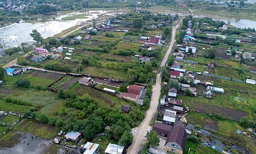 два населенных пункта в серышевском районе освободились от воды 
