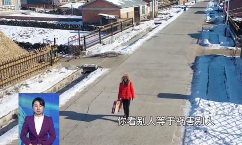 деревенских жителей в хэйлунцзяне распугивают с улиц дронами
