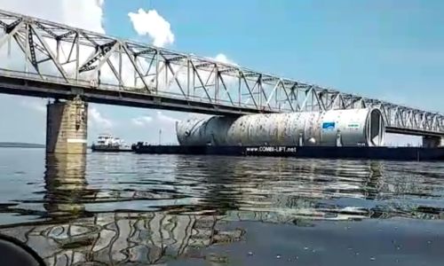 амурский губернатор: «конструкция моста не повреждена»
