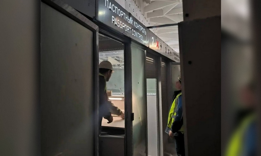 В Благовещенске монтируют оборудование в пунктах пропуска на канатной дороге и в новом аэровокзале