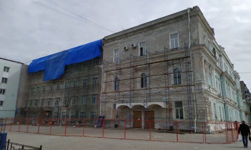 ремонт фасада мэрии обойдется бюджету благовещенска в 13,5 миллиона рублей
