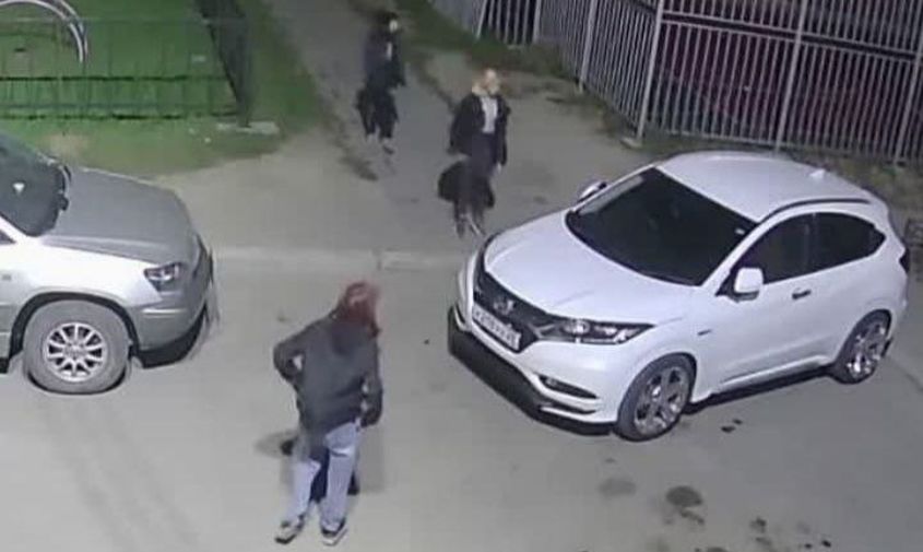 Дорожки на набережной Зеи в Благовещенске испортили три девушки