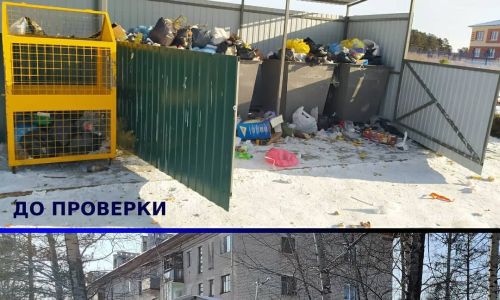прокуратура отреагировала на жалобы о переполненных контейнерах в  циолковском
