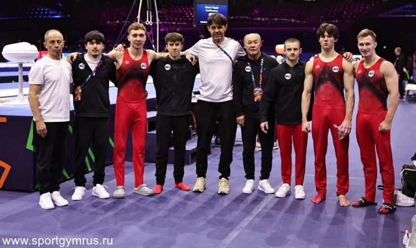 Мужская сборная России по гимнастике выиграла серебро чемпионата мира и получила лицензию на Олимпиаду — 2028 (ФОТО)