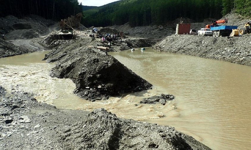 в амурской области золотодобывающую компанию лишили лицензии за ущерб природе
