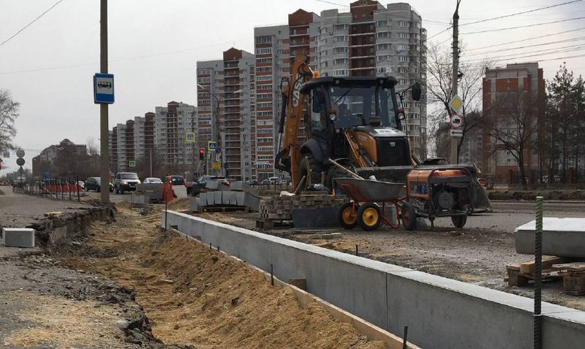 дорожное покрытие на игнатьевском шоссе готовят к укладке асфальта
