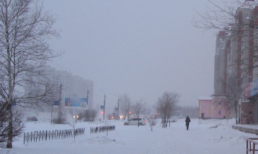 зима начнется на юге амурской области с 35-градусных морозов
