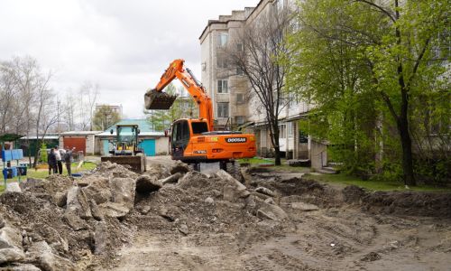 в свободном стартовало благоустройство дворов в рамках нацпроекта «жилье и городская среда»
