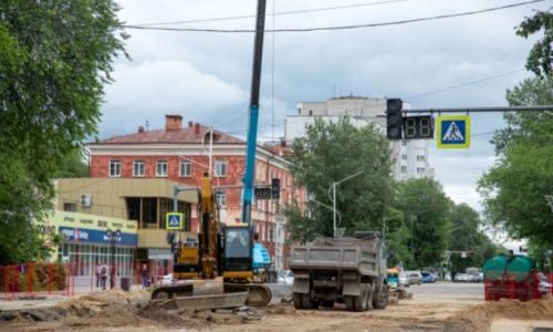 на улице ленина в центре благовещенска появятся дополнительные парковочные места
