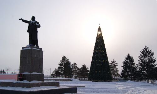 к новому году в благовещенске установят несколько праздничных елей