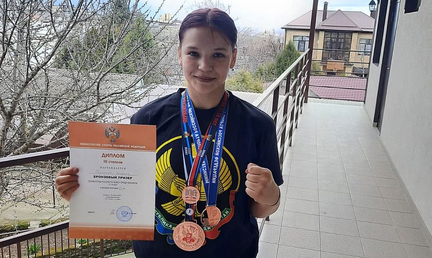 амурская спортсменка стала третьей на первенстве россии по боксу