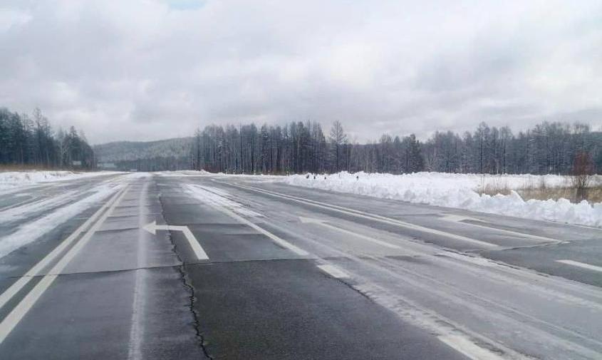 в приамурье на федеральной трассе «лена» вновь ограничили движение большегрузов и автобусов
