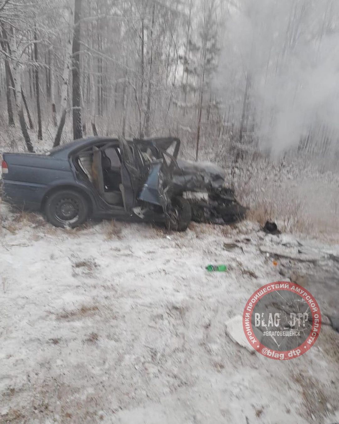 На трассе Зея — Тыгда произошло смертельное ДТП | 09.12.2021 | Благовещенск  - БезФормата