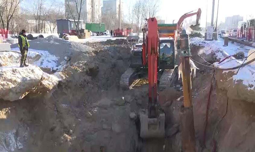 новые «раскопки» на игнатьевском шоссе закончатся к началу февраля
