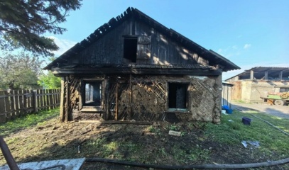 Тело мужчины обнаружено в горевшем доме в амурском селе