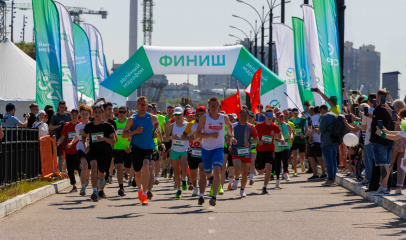 в благовещенске зеленый марафон объединил любителей бега из трех стран 