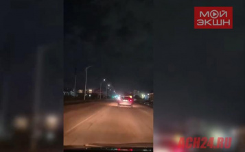 Мигающие фонари удивили жительницу Благовещенска