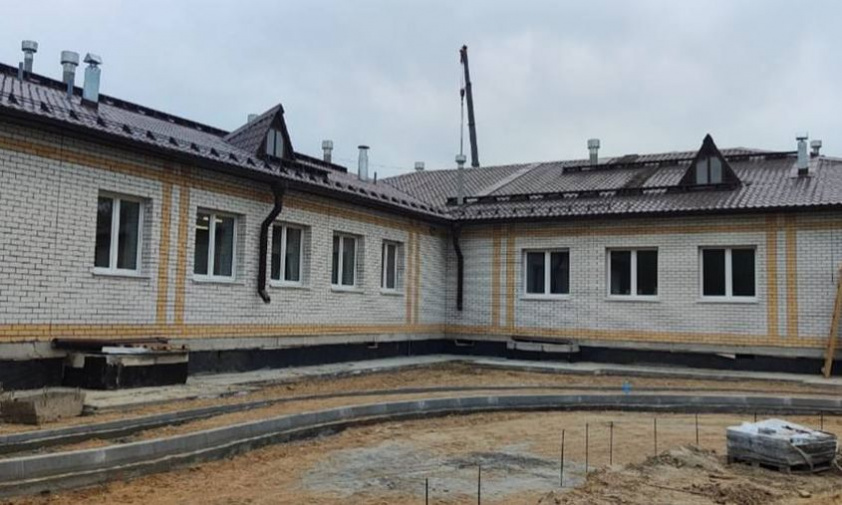 строительство детского сада в ивановке близится к завершению
