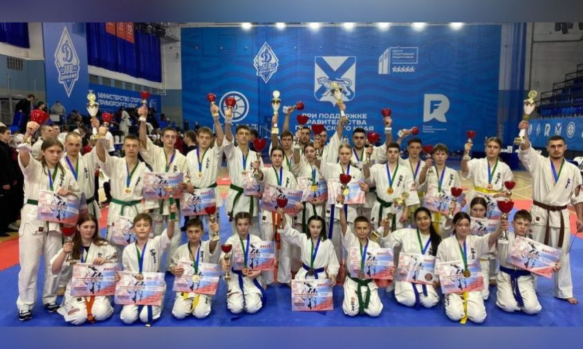 сборная приамурья выиграла 27 медалей на чемпионате и первенстве дальнего востока по киокусинкай